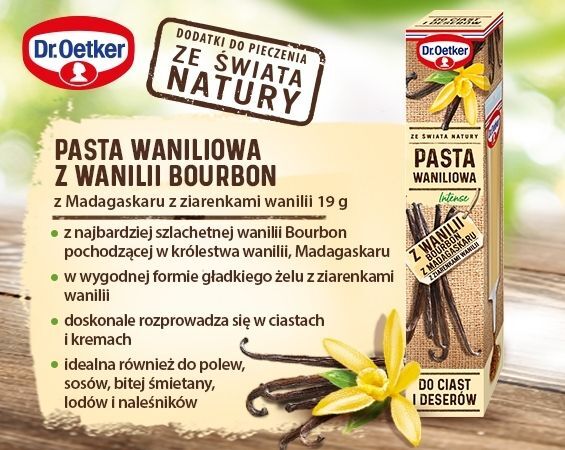 Pasta waniliowa z wanilii bourbon Dr Oetker 19g