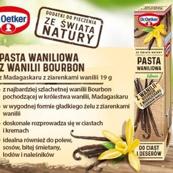 Pasta waniliowa z wanilii bourbon Dr Oetker 19g