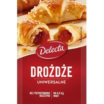 Drożdże uniwerslane Delecta 8g