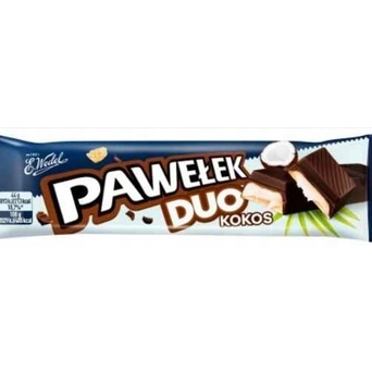 Pawełek batonik duo kokos 45g