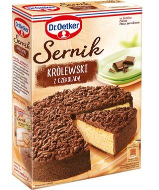 Sernik Królewski z czekoladą Dr Oetker 520g 3 szt.