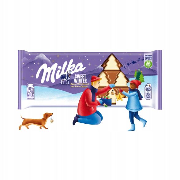 Czekolada sweet winter Milka 100g