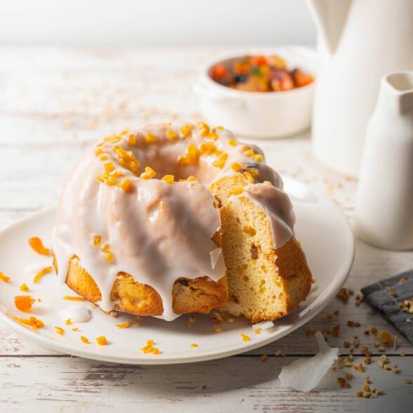 Babka drożdżowa z lukrem 2 op.