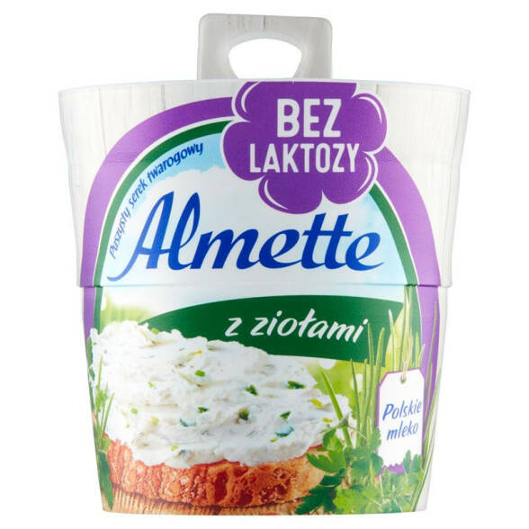  Almette z ziołami bez laktozy 150g