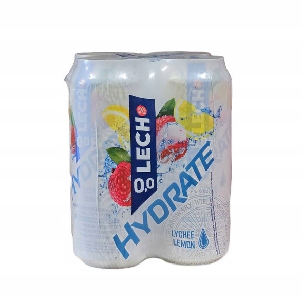 Lech free active liczi i cytryna 500ml (4-pak)