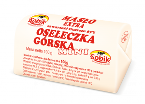 Masło Extra Osełeczka mini Sobik 100g