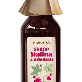 Syrop malina z miodem Prosto ze Wsi 500ml