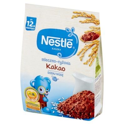 Kaszka mleczno-ryżowa kakao po 12 miesiącu Nestle 230g