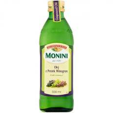 Olej z pestek winogron Monini 500ml 3 szt.