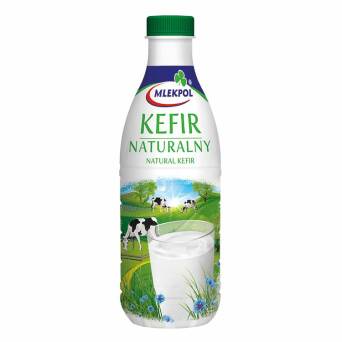 Kefir naturalny Mlekpol 1l