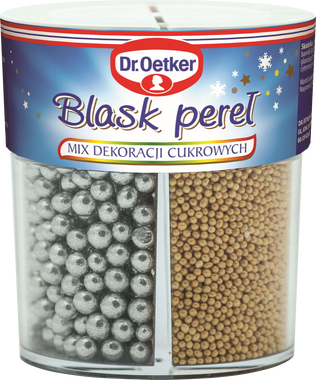 Blask pereł Mix dekoracji cukrowych Dr Oetker 81g