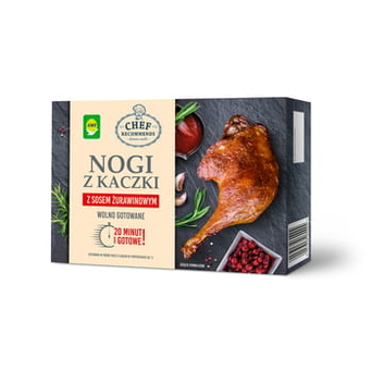 Nogi z kaczki z sosem żurawinowym wolno gotowane Ami 460g-520g