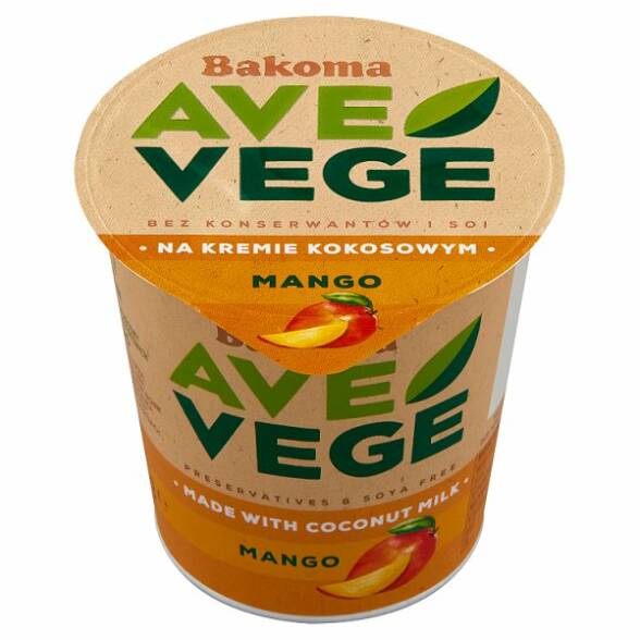  Ave Vege Deser na kremie kokosowym smak mango 150g