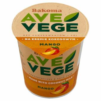  Ave Vege Deser na kremie kokosowym smak mango 150g