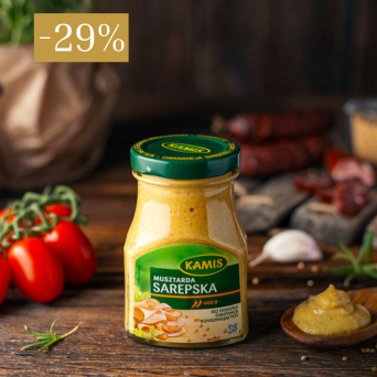 Musztarda sarepska ostra Kamis 185g