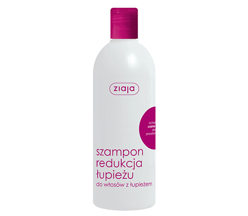 Ziaja szampon do włosów, redukcja łupieżu, czarna rzepa 400ml