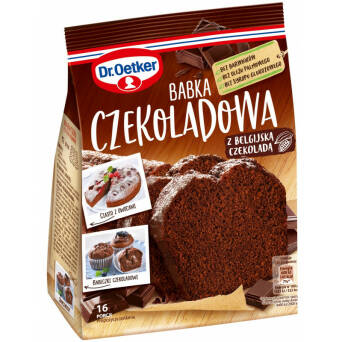 Babka czekoladowa z belgijską czekoladą Dr Oetker 365g