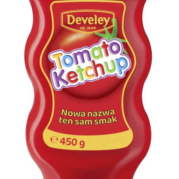 Ketchup tomato Develey 450g 3 op.