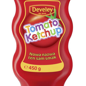 Ketchup tomato Develey 450g 3 op.