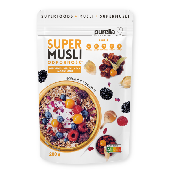 Supermusli odporność Purella 200g