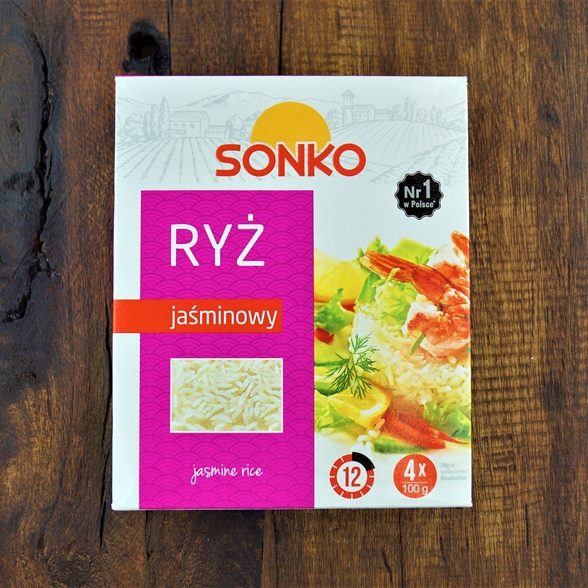 Ryż jaśminowy Sonko 4x100g