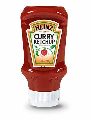 Ketchup curry Heinz 570g