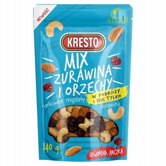 Mix żurawina i orzechy Kresto 140g