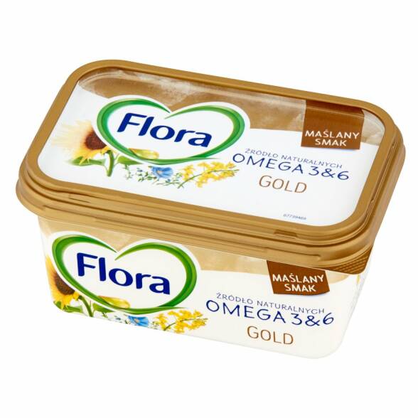 Flora omega gold maślany smak 400g