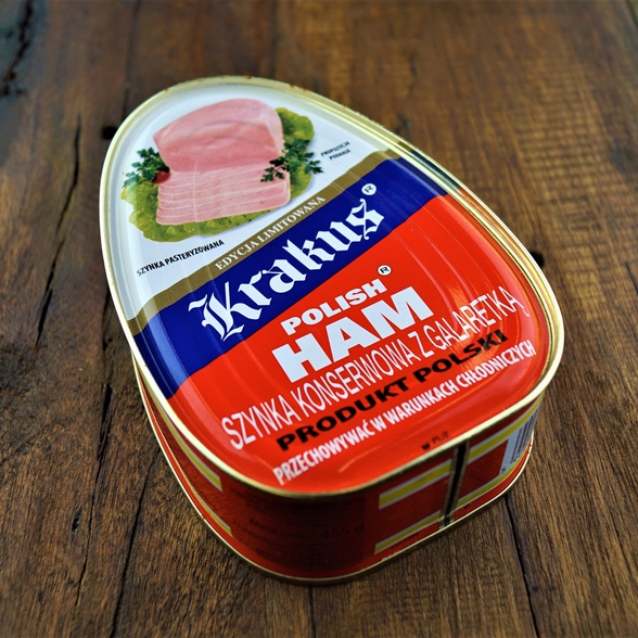 Szynka konserwowa z galaretką Polish Ham Krakus 455g