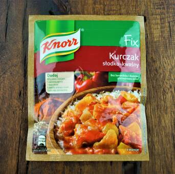 Knorr Fix Kurczak słodko-kwaśny 64g 3 szt.