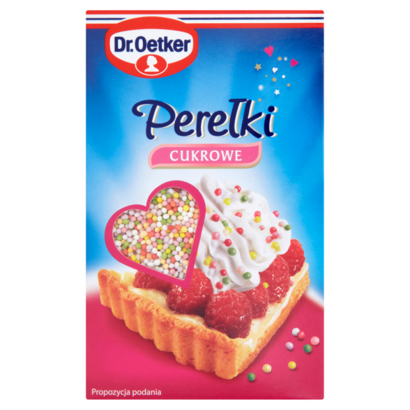 Perełki cukrowe Dr Oetker 80g 3 szt.