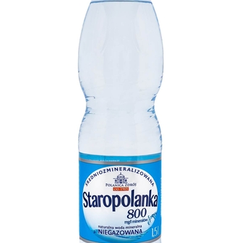 Staropolanka 800 woda niegazowana 1.5l