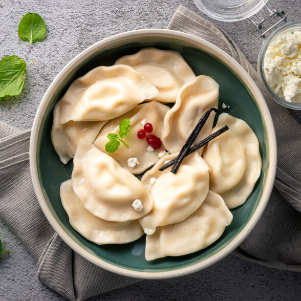 Pierogi z serem i laską wanilii 300g Kraina Konesera