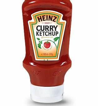 Ketchup curry Heinz 570g