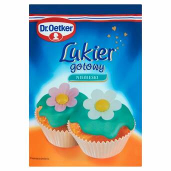 Lukier gotowy niebieski Dr Oetker 100g 3 szt.