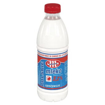 Mleko polskie spożywcze 3,2% Mlekovita 1l