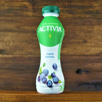 Danone Activia jagoda-borówka jogurt 300g