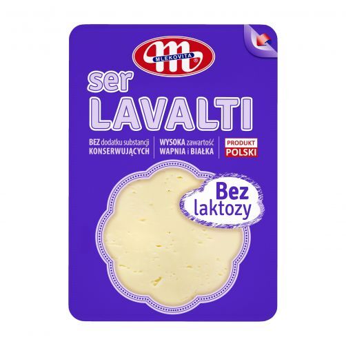 Ser lavalti w plastrach bez laktozy mlekovita 150g