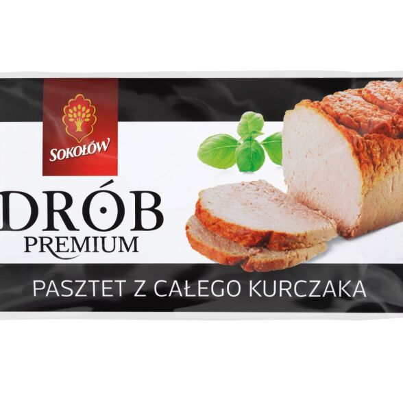 Pasztet z całego kurczaka Sokołów 1,5 kg