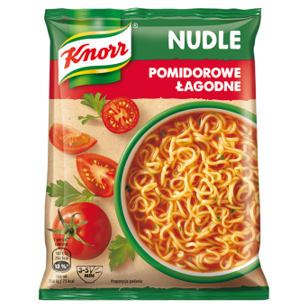 Nudle pomidorowe łagodne Knorr 63g 6 szt.