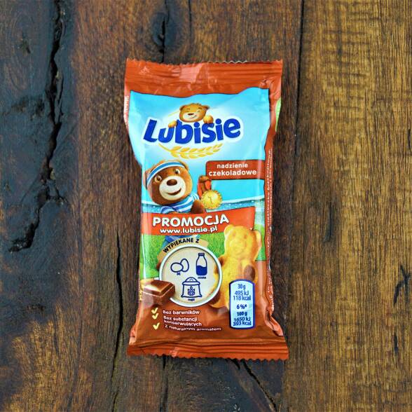 Petitki lubisie ciastko biszkoptowe czekoladowe 30g