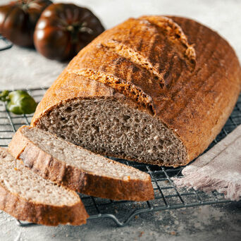 Chleb wiejski żytni Zdrowy Bochen