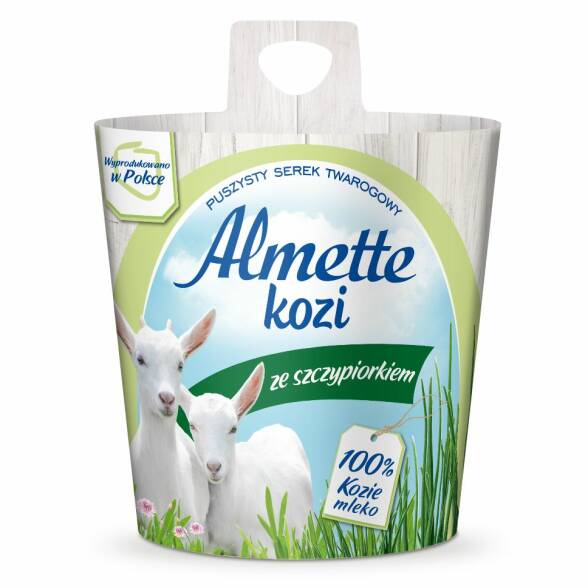 Almette kozi śmietankowy ze szczypiorkiem 150g