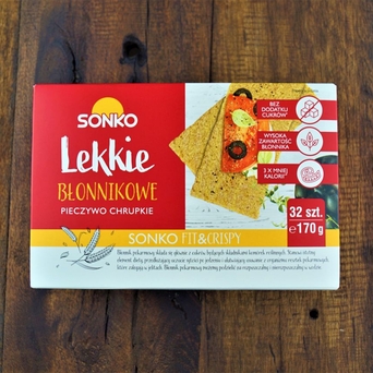 Pieczywo chrupkie lekkie błonnikowe Sonko 170g (32szt.)