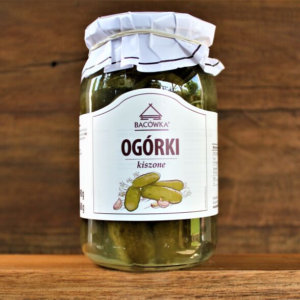 Ogórki kiszone Bacówka 840g