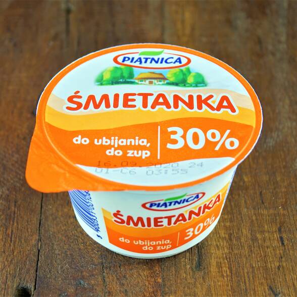 Śmietana 30% Piątnica 200g