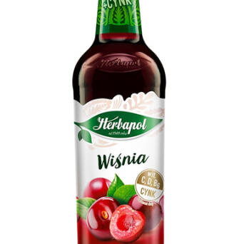 Syrop wiśniowy Herbapol 420ml