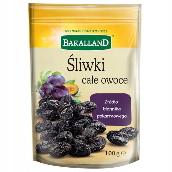 Śliwki suszone Bakalland 100g