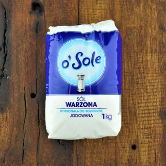 Sól warzona jodowana O'Sole 1 kg