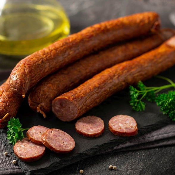 Kiełbasa długo wędzona Tradycyjna Wędzarnia 550 g